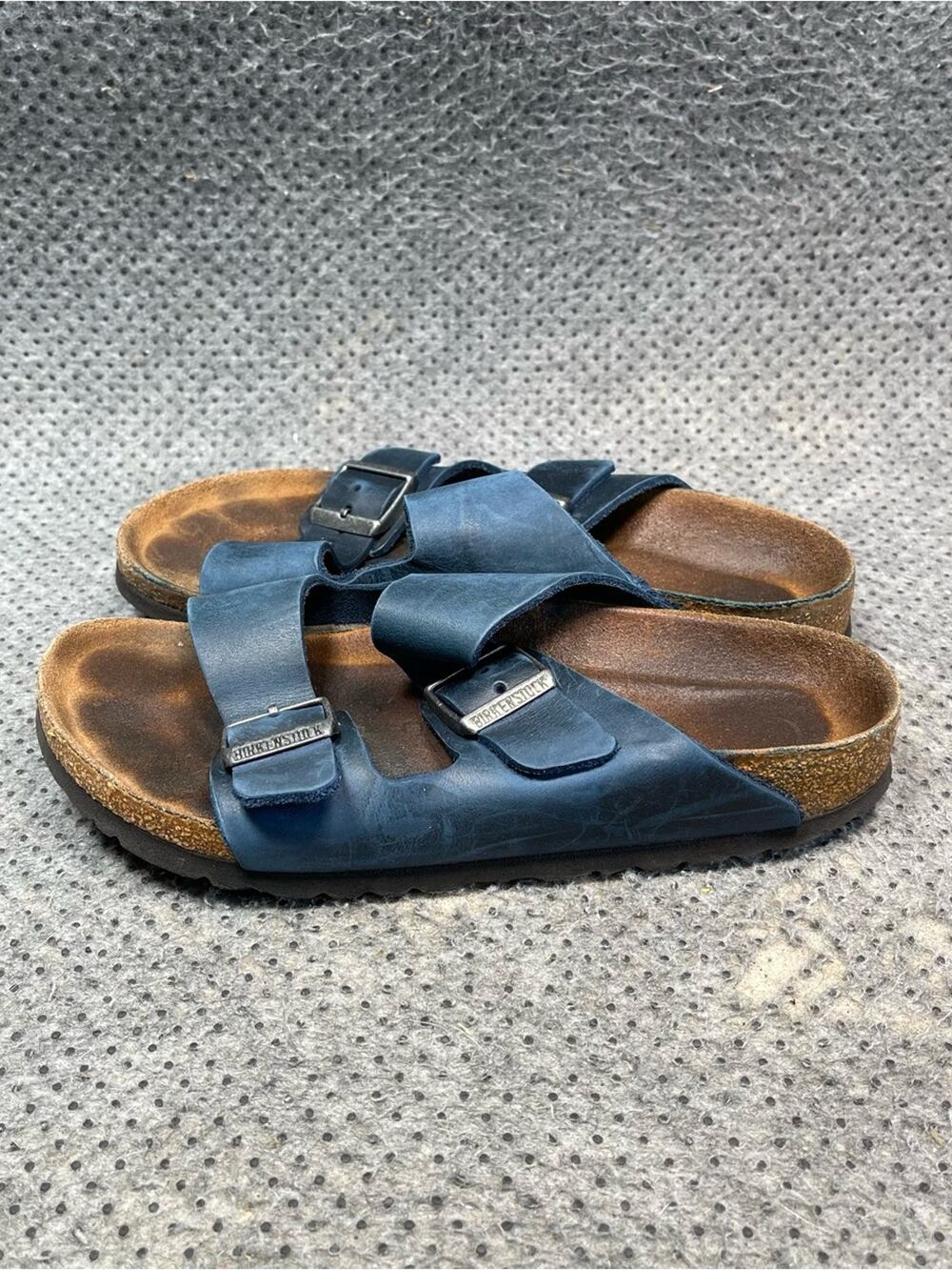 Birkenstock Arizona Blue Sandals Size 5.5 Womenās